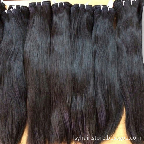 12A Grade High Quality Double Drawn Raw Virgin Cuticle Aligned Human Hair Bundles,Human Hair Extension Vendors